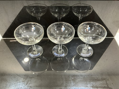 Babycham glasses with deer - babycham,