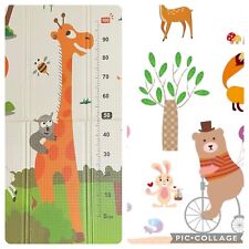 2 Sided Educational Extra Large Thick Baby Play Mat Kids Crawling Soft Foam 2-2