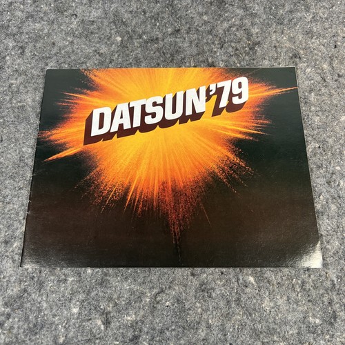 1979 datsun brochure catalog - brochure,
