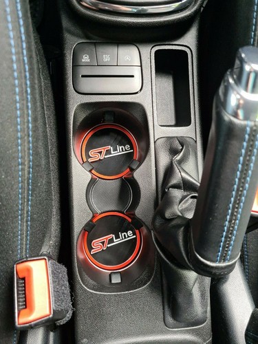 Cup holder inserts race - inserts, red