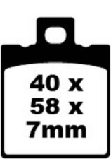 EBC Brakes - Brake Pads - Ducati Monster 600 (Twin Disc) - Rear