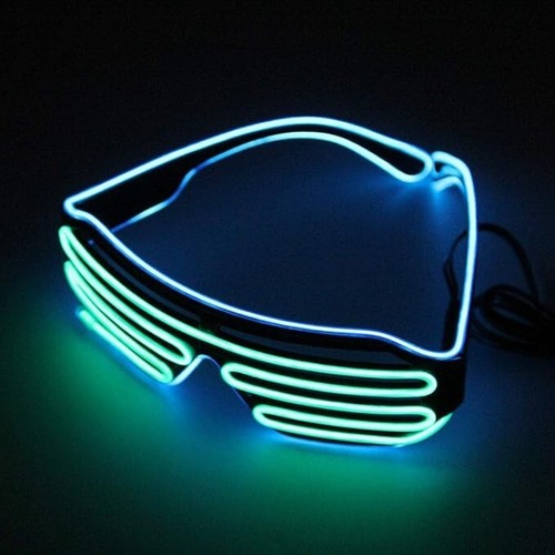 Neon led light shutter - up,