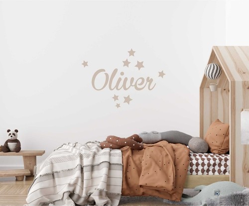 Personalised name wall - personalised, stencil
