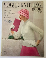 1954 Vogue Knitting Book ~ Spring & Summer Designs ~ Classic Patterns