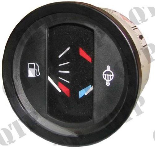 Water temperature fuel gauge - water, &