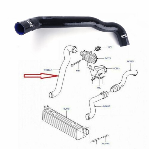 Silicone intercooler hose for - silicone,