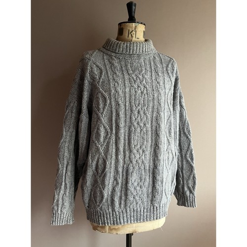 Vintage aran jumper men - vintage, men's