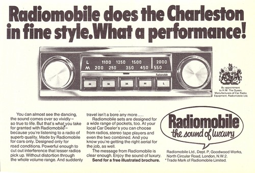 1971 advert radiomobile - 1971,