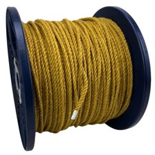 4mm Gold Natural Cotton Rope 3