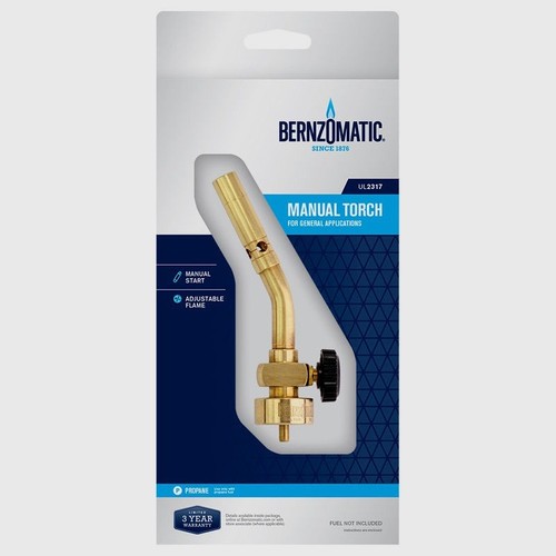 Bernzomatic manual torch - bernzomatic,