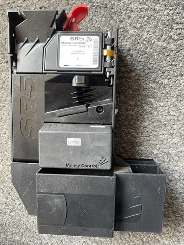 Coin mech sr5i - money, controls