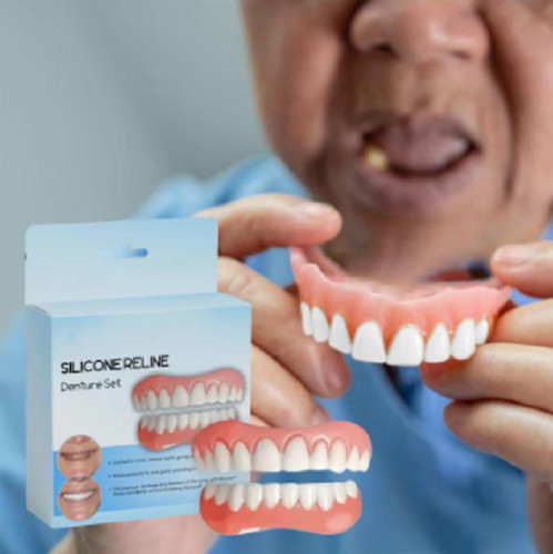 New silicone denture kit - silicone,