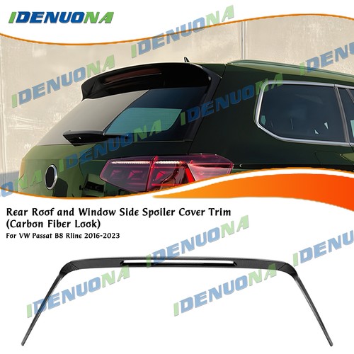 Rear roof spoiler wing side - roof,