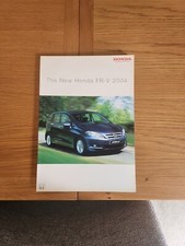 Honda FR-V 2004 2005 UK Sales