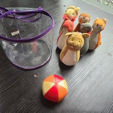 Gruffalo’s Child Plush Skittle Set Bowling Soft Toy by Aurora Gruffalo With Bag