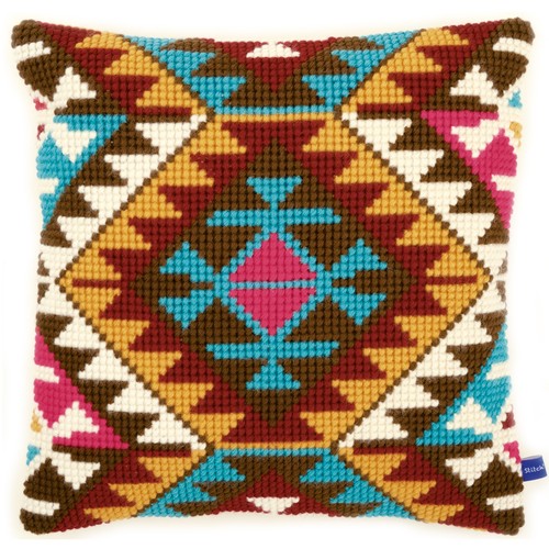 Chunky cross stitch - cross, kit