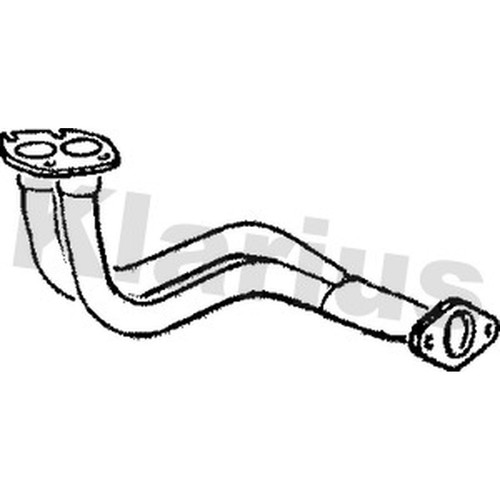 Exhaust front down pipe - exhaust,