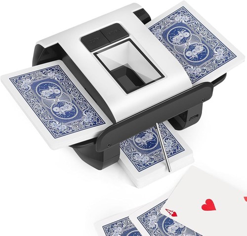 Automatic card shuffler - automatic,
