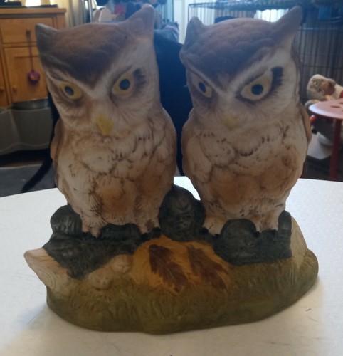 Alfretto porcelain owls - porcelain,