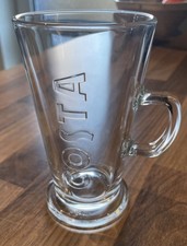 Costa Coffee Latte Glass -Logo