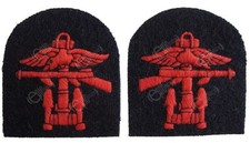 British Army COMBINED OPERATIONS Shoulder Titles Flashes - WW2 Uniform Patches