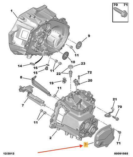 Peugeot 3008 gearbox - peugeot,