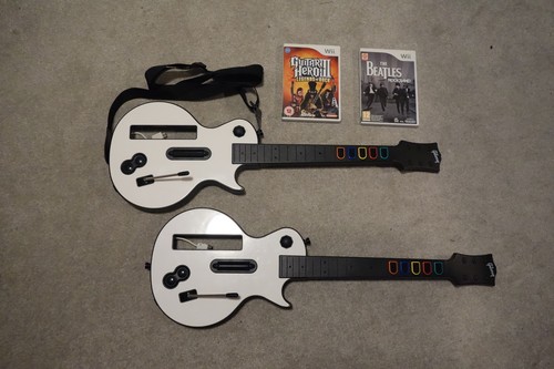 Wii guitar hero iii and - guitar,