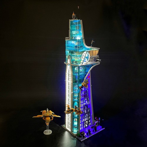 Avengers tower led remote - led,