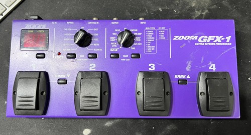 Zoom gfx guitar effects - guitar,