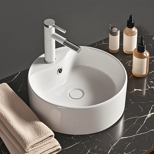 Bathroom ceramic basin counter - ceramic,