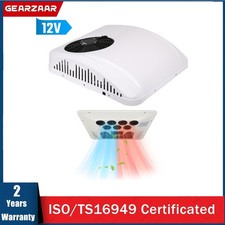 RV Air Conditioner 13500BTU Truck Heat & Cool AC Unit Caravan 12V Upgrade UK