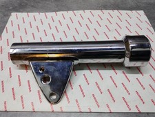 Chrome headlight hanger left