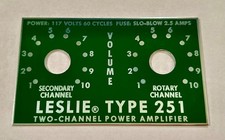 Leslie Speaker type 251 amp