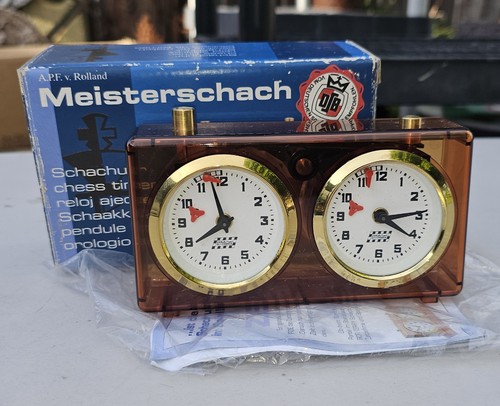 Vintage german chess clock - vintage,