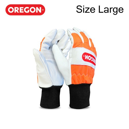 Oregon leather chainsaw - leather, gloves