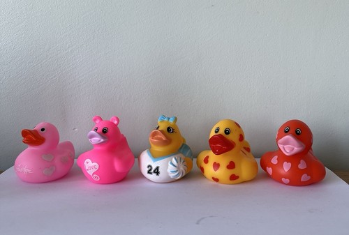 Cute rubber ducks set 5 - cute,