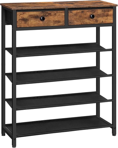 Hoobro tier shoe rack wooden - shoe,