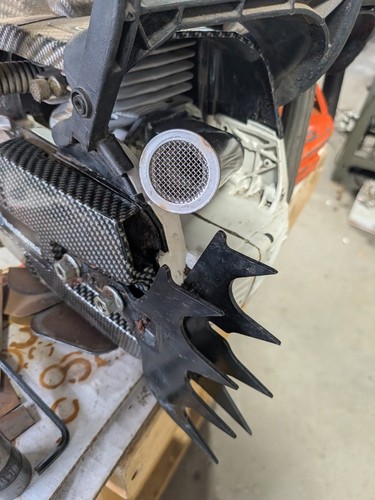 Straight pipe husqvarna - pipe,