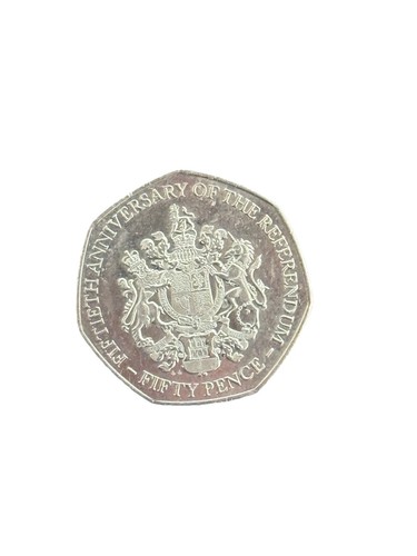 Gibraltar 50p coin - ,