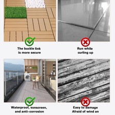 11 Garden Interlocking Decking