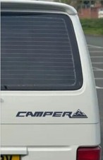 3x MOTORHOME CAMPER VAN CARAVAN / STICKERS / DECAL / GRAPHIC / MOUNTAINS