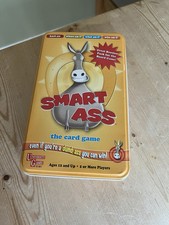 SMART ASS Mini Card Family Travel Game by University Games (12+) ~ Complete Tin