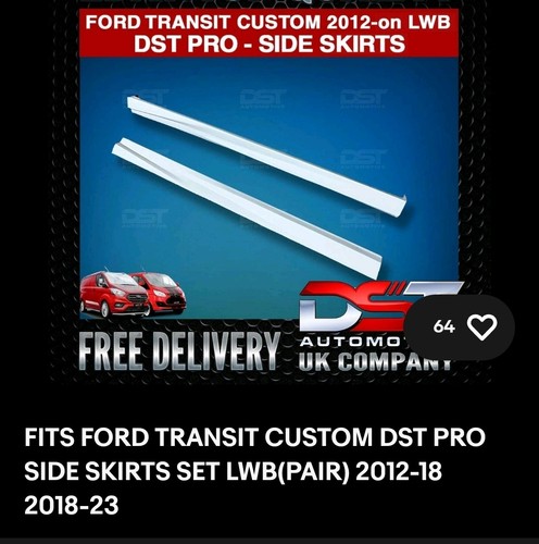 Transit custom lwb side - lwb,