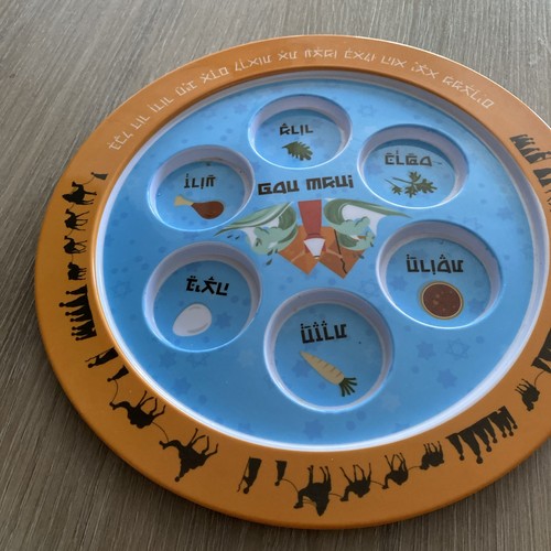 Seder plate - seder,