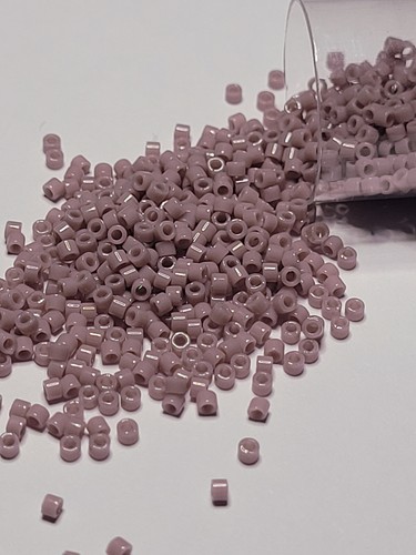 Lilac miyuki delica beads - beads, 11/0