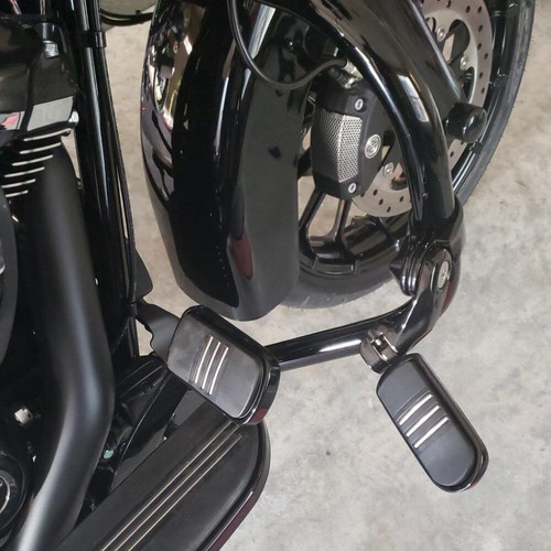 Black highway foot pegs pedal - highway,