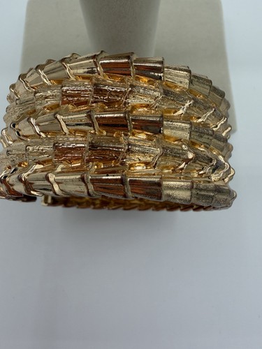 Vintage gold tone wide stretch - vintage,