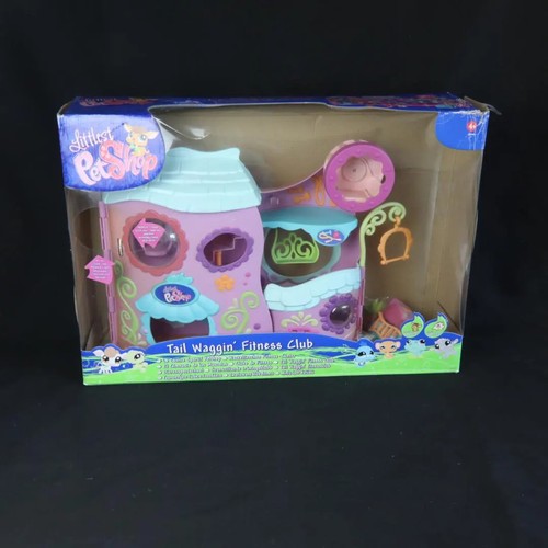 Lps animal gym with - gym, box