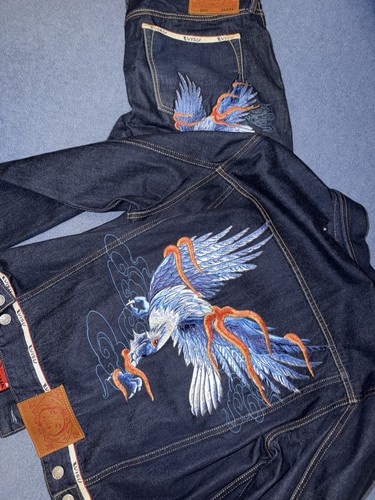 Evisu embroidered seagull - evisu,