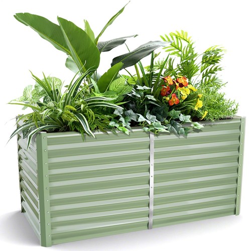 Garden metal raised vegetable - metal,